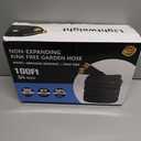 2025 Upgraded 100FT Non-Expanding Garden Hose, Lightweight, Flexible Ultra-Light Water Hose, Burst-Resistant, Lead-Free, Anti-Kink, High-Pressure