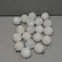 XmasExp 24ct Christmas Ball Ornaments Shatterproof Xmas Tree Hanging Balls Decorations Perfect for Halloween Decorations Holiday Wedding Christmas Decor(2.36"/60mm, White)