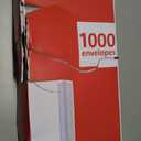 #10 Envelopes Letter Size Self Seal | 1,000 Business Mailing Security Peel and Sealing Envelope | 100% Tinted | no 10 White Windowless Legal Regular Plain Envelops Pack | 4-1/8 x 9-1/2 Inches | 24 LB