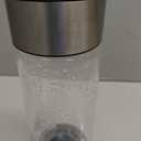 6.0 Upgrade Hydrogen Water BottleNO.1-24-Hour Hydrogen Lock hydrohealth Hydrogen Water0 Chlorine, 0 Ozone-SPE PEM Technique Professional Leak Prevention, Double Hydrogen Content - Silver