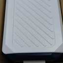 12 Volt Refrigerator Car Fridge Portable 12V 40 Quart Freezer Compressor Cooler 12V/24V DC 110240 V AC for Truck Van RV Camper SUV and Home Use (Blue (White))