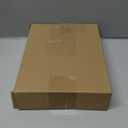 5x7 Wavy Picture Frame With Mat For 4x6, Wavy Edge Wooden Picture Frame with Real Glass - Wall Mount and Tabletop Display, Red, 2 Pack