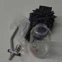 JANZ Foam Cannon Dual Connector Accessory for Pressure Washer Kit, 1/4'' Quick Connector, Soap Cannon Double Tip Attachment, 5 Power Washer Sprayer Nozzles