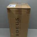 BDEUS 3 Inch Cooling Memory Foam Mattress Topper Twin XL Size for College Dorm Room, Soft Mattress Pad for Back Pain Relief, Bed Topper with Dark Grey Cover, CertiPUR-US Certified