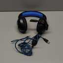 ZIUMIER Gaming Headset for PC, PS4, PS5, Xbox One, Xbox Series S/X, Switch, Noise Canceling Microphone, Stereo Surround Sound, 3.5mm Wired Gaming Headphones (Blue)