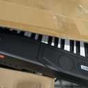 88 Key Piano Keyboard, Semi Weighted Electronic Digital Piano with Music Stand, Power Supply, Sustain Pedal, Bluetooth, Stand, MIDI, for Beginner Professional at Home, Stage