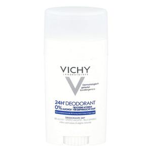 Vichy 24-Hour Dry-Touch Aluminum Free Deodorant, Stick, 1.35 Oz.