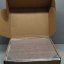 Utility Cart with 5 Drawers,Storage Drawer Cart with Wooden Tabletop and Lockable Wheels,Craft Storage Trolley Cart,5-Tier Rolling Utility Cart on Wheels,Dark Brown