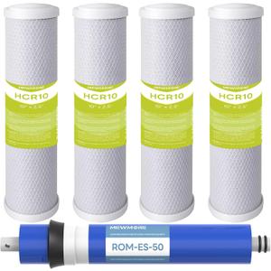 FX12P, FX12M, TFM-24 RO Water Filter Set Fit for GE GXRM10RBL GXRM10G
