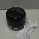 Ultrasonic Retainer Cleaner, 48kHz Denture Cleaner Machine with Dual Mode Digital Timer for Braces, Night Guard, Mouthguard, Toothbrush, Jewelry, 7.8OZ Dental Cleaning Pod (Black)