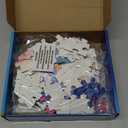 Glow in The Dark 100 Piece Unicorn Puzzle with Paint for Kids, Jigsaw Puzzle Toys for Girls&Boys, Unicorn Birthday Gift for Girls Toodler Age 5 6 7 8