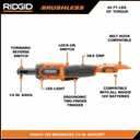 Pacroban 18V Brushless Cordless 1/4 in. Ratchet (Tool Only)