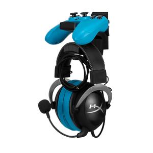 The STORIO - Gamepad Controller & Headphone Hanger Holder Stand - Designed for XBOX ONE, PS4, PS3, PS5, Dualshock, Switch, PC, Steelseries, Steam & More, Black by Brainwavz