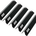 SUONA Grill Heat Tent Replacement Parts for Dyna-Glo DGB515SDP-D DGF510SBP DGF600ssp, Heat Shileld for Backyard BY13-101-001-12 BY15-101-001-02 GBC1461W, Uniflame GBC1059WB, 15x3 13/16 5 Pack (Porcelain Steel 5 Heat Plate)