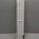 LazBlinds No Tools No Drill 1" Vinyl Mini Blinds, Cordless Blinds for Windows, Light Filtering Horizontal Window Blinds & Shades, 24" W x 72" H, White