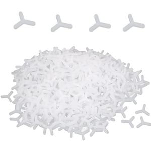 Hexagon Tile spacers1/8,y Tile spacers 1/8inch for Hexagon Tile 1200pcs (1/8 Inch)