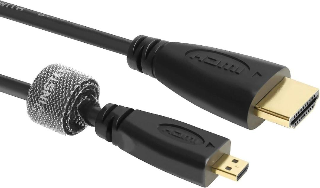USAMS Micro HDMI (Type D) to HDMI (Type A) Cable- 6 Feet