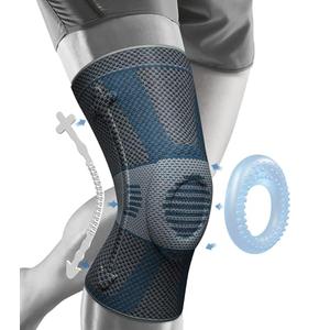 NEENCA Professional Knee Brace for Pain Relief, Medical Knee Compression Sleeve, Knee Support with Horizontal Knit Tech for Meniscus Tear, ACL, Arthritis, Joint Pain, Runner, Workout