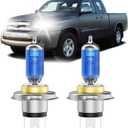 Tundra Halogen Headlight Bulbs Fits For 2000-2006 Toyota Tundra Halogen headlights Combo, Ultra Bright 5000K White Bulbs, 12V-100W, Pack of 2