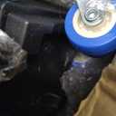 New Upgrade Furniture Sliders, Furniture Dolly with 360 Rotatable Wheels, Furniture Movers for Moving Heavy Duty Sofa, Bed, Load Capacity Up to 900lb (1.25in wheels + 1 pry bar)