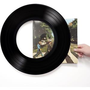 Acrylic Vinyl Record Display Frame Rack for Wall, Album Cover Holder Shelf Wall Mounted