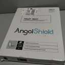 Angol Shiold Slow Close Wood Toilet Seat（Bone, Round 16.5''）