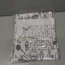 2 x DDMY Giant Coloring Poster, 72 x 35.5 Inch Career Dream Theme Versatile Coloring Table Cloth for Kids, Large Coloring Tablecloth Drawing Paper for School Party/Kids Party/Special Events Decoration