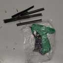 Stitch Gun for Clothes - Handheld Stitch Tag Gun Quick Clothing Fixer - Mini Sewing Kit Micro Tagging Gun - Includes 6 Needle, 1000 Black Fasteners & 1000 White Fasteners (Green-Black)