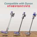 Wand Extension Tube Replacement Compatible with Dyson V7 V8 V10 V11 V15 V15s Detect Absolute Cyclone Animal Cordless Vacuum Cleaners,Quick Release Wand,28.3in,Aluminum Alloy,Iron,Not for Slim