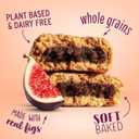 Natures Bakery Whole Wheat Fig Bars, Original Fig, Real Fruit, Vegan, Non-GMO, Snack bar, 6 boxes with 6 twin packs (36 twin packs) (EXP 12/01/24)