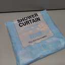 Halloween Shower Curtain Black Crow Bat and Dead Tree in Spooky Misty Forest Shower Curtain with Hooks, Scary Grey Full Moon Night Bathroom Curtains Shower Set Halloween Decor, 60X72Inches