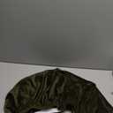 H.VERSAILTEX Velvet Stretch Couch Cushion Cover Plush Cushion Slipcover for Chair Cushion Furniture Protector Seat Cushion Sofa Cover (1 Piece Armchair Cushion Covers, Olive)