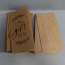 36 Pack Money Cards with Envelopes, A Gift for You Cards for Cash, Holiday's, Birthday's (Kraft Paper, 3.5 x 7.25 In)