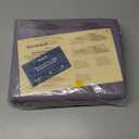 Bedsure Grayish Purple Duvet Cover Queen Size - 3 Pieces Prewashed Cotton-Like Polyester Extra Soft Bedding Set, Includes 1 Duvet Cover 90x90 Inches with Zipper Closure & 2 Pillow Shams, No Comforter