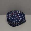 Unisex Kufi Muslim Men Prayer Cap Ramadaan Caps Eid Handmade Namaz Hat Beanie (Large, Black)