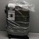 Coolife Luggage Expandable(only 28") Suitcase PC+ABS Spinner Built-In TSA lock 20in 24in 28in Carry on