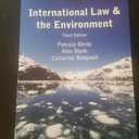 International Law and the Environment