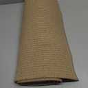 RESARE 100% Jute Runner Rugs for Kitchen, 17"x60" Kitchen Mats for Floor, Woven Kitchen Rugs Non Slip, Farmhouse Kitchen Sink Floor Mats, Pet Mat for Hallways, Entryway, Laundry, Office