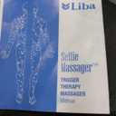 LiBa Trigger Point Massage Tool, Detachable Back Neck Shoulder Massager for Pain Relief, Manual Therapy Massage Cane Hook Stick with Massager Ball, Gift for Athlete, Desk worker, Chronic Pain Sufferer