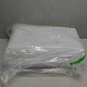 Thickened Clear Shoe Storage Organizer with Magnetic Door, Sturdy Stackable Shoe Boxes for Closet, Collapsible Space-Saving Shoe Rack for Sneakers & Boots, Plastic Shoe Cabinet Box Set, 6 Pack, White