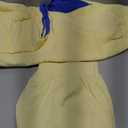 Quarter Button Sweatsuits Women Oversized Color Block Sweatshirts Sets Shorts Tracksuits 2025 Casual 2 Piece Outfits (Medium, Yellow)