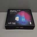 LEONC RGB+CCT Floor Lamp with Remote, 1800lm LED Tuya Smart 9W2 Bulbs, 65" Smart Modern Floor Lamp with Alexa, Music Sync and 16 Million Colors, Color Changing Standing Lamp for Bedroom Living Room