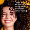 Conair Double Ceramic -Inch Curling Iron, -Inch Barrel Creates Tight Curls, Hair Curler for Use on Short, Medium, & Long Hair, White/Rose Gold