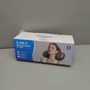 Neck Massager Pillow with Heat, 3-in-1 Shiatsu & Cervical Traction for Pain Relief, Ergonomic Shoulder Massager and Posture Corrector for Men & Women, Corded ElectricDark Gray