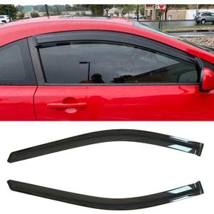 2PCS Side Window Wind Deflectors for 2011-2019 Fiat 500 92385