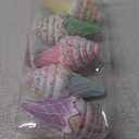 Ice Cream Party Decorations Ornaments, 5pcs Christmas Tree Hanging Candy Gift, Macaron Color Dessert Pendant Set for Xmas New Year Easter Birthday Home Party Supplies (Ice Cream)