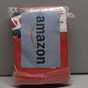 ZOBER 2 Pack Oxford Christmas Wreath Storage Container 36 Inch - Wreath Bag for Artificial Wreaths Box - Waterproof Fabric, Dual Zippered Wreaths Storage Bag With Strong Durable Handles - Red