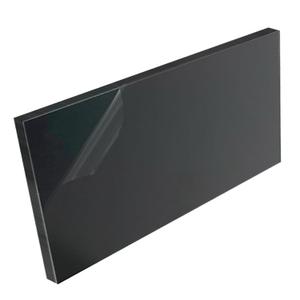High-Density Polyethylene (HDPE) Plastic Sheet 1/2" Thick 12" X 24"- Black HDPE Sheet,for Machining, Home Improvements, DIY Projects, Engineering,High-Density Polyethylene Plastic Block (Pack of 1)