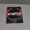 Asiahorse Nyota A14 140mm PC Case Fan  High-Efficiency Cooling, Customizable ARGB Lighting, Adjustable 800-1800 RPM PWM Control, Ultra-Quiet <29 dB Fluid Dynamic Bearings, Stylish Aesthetic RGB Fans (White-Forward Blade)