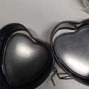 4pcs Mini Non-Stick Spring Pan | 4 Inch Heart Shaped Cake Cheesecake Pan Baking Molds for Instapot Pressure Cooker | Baking for Air Fryer Valentine's Day